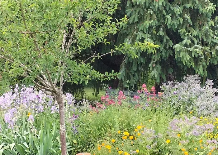 Сasa de vacaciones A L'oree Des Champs, 3 Etoiles, Climatise, Lit King-size La Creche